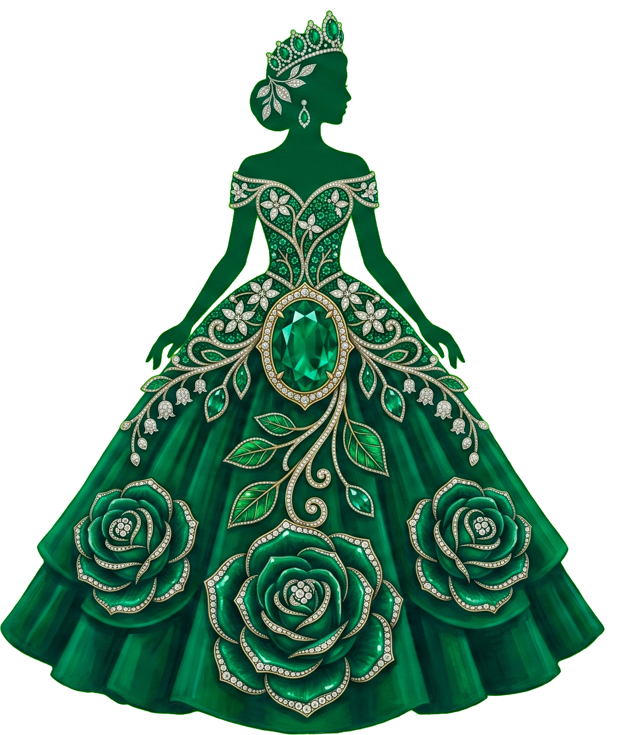 Silueta Esmeralda