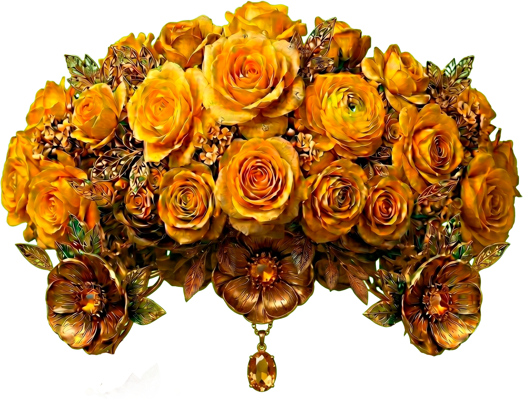 Esquina Floral Superior